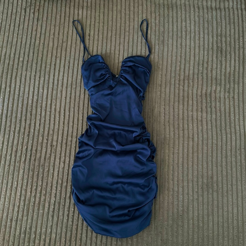 Blue dress
